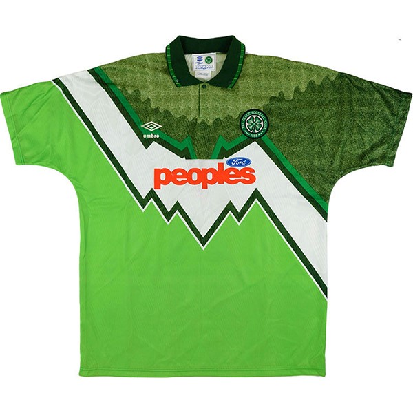 Maillot Football Celtic Domicile Retro 1991 1992 Vert